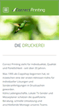 Mobile Screenshot of correct-printing.de